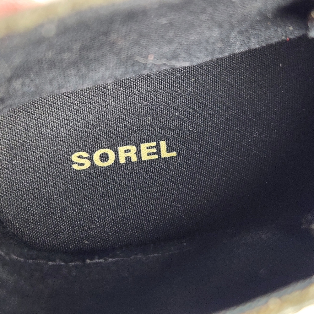 SOREL Women's Out N About Rain Boot Size 7.5 Green Waterproof Leather Shoe - Picture 7 of 11